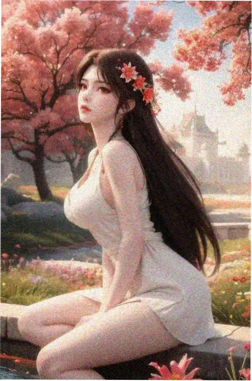 夸克电影古装剧白露为霜竖版海报